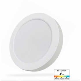 Obrázok pre LED Panel kruhový biely prisadený 12W/1320lm 170mm, CCT