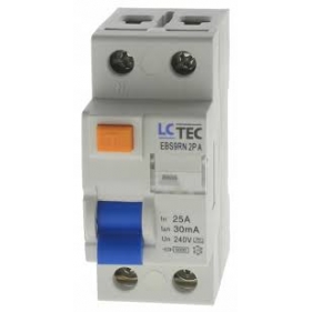 Obrázok pre LC-Tec Prúdový chránič 25A 1P+N 30mA, typ A, 6kA