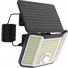 LED Reflektor MERKURY II 8W/800lm IP44 Studená biela so solárnym panelom Obrázok pre LED Reflektor MERKURY II 8W/800lm IP44 Studená biela so solárnym panelom