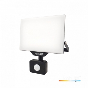 Obrázok pre LED reflektor 30W/2550lm , so senzorom , Studená biela