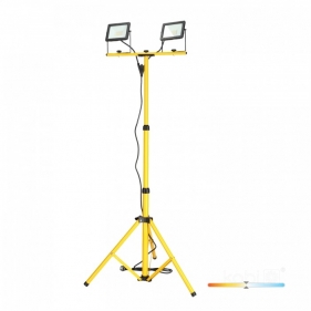 Obrázok pre Statív dvojitý pre reflektor + 2ks LED reflektor TIGRA 30W/2340lm, Neutrálna biela
