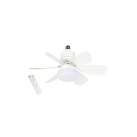 LED svietidlo/žiarovka E27 12W/1200lm s ventilátorom, CCT , s diaľkovým ovládaním Obrázok pre LED svietidlo/žiarovka E27 12W/1200lm s ventilátorom, CCT , s diaľkovým ovládaním