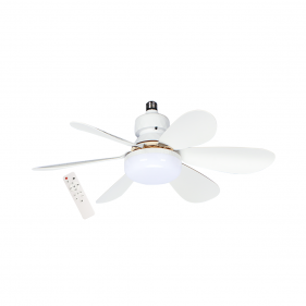 LED svietidlo/žiarovka E27 15W/1500lm s ventilátorom, CCT , s diaľkovým ovládaním Obrázok pre LED svietidlo/žiarovka E27 15W/1500lm s ventilátorom, CCT , s diaľkovým ovládaním