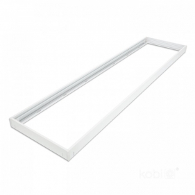 Obrázok pre Rám pre LED panel biely 1200x300x45