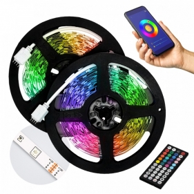 SMART KOMPLET RGB LED pás prachuvzdorný IP20 , RGBled5050 - 15m + zásuvkový napájací zdroj 12V , 2.0A + diaľkové ovládanie Obrázok pre SMART KOMPLET RGB LED pás prachuvzdorný IP20 , RGBled5050 - 15m + zásuvkový napájací zdroj 12V , 2.0A + diaľkové ovládanie