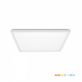Obrázok pre Vodeodolný Led Ceiling štvorcový biely NIVERA 24W/2400lm 300mm , IP54, CCT