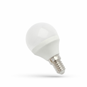 LED žiarovka E14 6W/520lm , glóbus G45 , teplá biela Obrázok pre LED žiarovka E14 6W/520lm , glóbus G45 , teplá biela