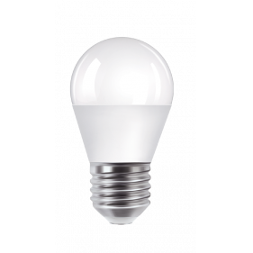 LED žiarovka E27 6,5W/600lm , ICD, glóbus G45 , Teplá biela Obrázok pre LED žiarovka E27 6,5W/600lm , ICD, glóbus G45 , Teplá biela