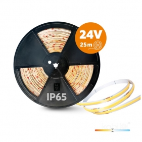 Obrázok pre LED pás vodeodolný IP65 10w/m , 320COB/m , 950Lm/m , 24V DC - Neutrálna biela - 1m