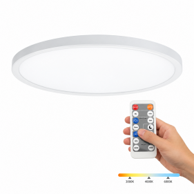 Vodeodolný Led Ceiling kruhový biely NIVERA 18W/1800lm, 300mm , IP54, s mikrovlnným senzorom, CCT a diaľkovým ovládaním Obrázok pre Vodeodolný Led Ceiling kruhový biely NIVERA 18W/1800lm, 300mm , IP54, s mikrovlnným senzorom, CCT a diaľkovým ovládaním