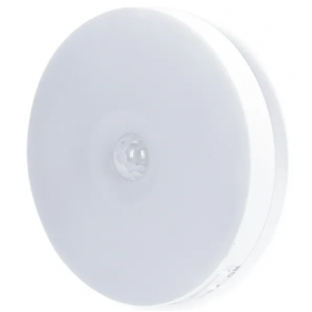 Obrázok pre Nabíjateľné nočné svietidlo magnetické 0.5W/12lm + PIR senzor, Teplá biela
