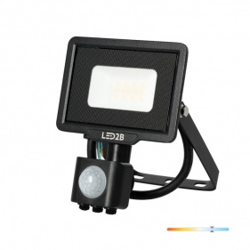 Obrázok pre LED reflektor 10W/800lm , so senzorom , Studená biela