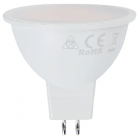 Obrázok pre LED žiarovka MR16 8W/785lm , 12V DC , Teplá biela