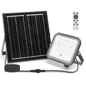 Solárny LED Reflektor 50W/500lm IP66 CCT s diaľkovým ovládaním Obrázok pre Solárny LED Reflektor 50W/500lm IP66 CCT s diaľkovým ovládaním