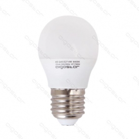 Obrázok pre LED žiarovka E27 7W/560lm , glóbus G45 , Studená biela
