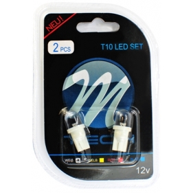 Obrázok pre LED Autožiarovka LB010W DUO - W5W / T10 LED , rozptylová biela