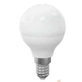 Obrázok pre LED žiarovka E14 6W/470lm , glóbus G45 ICD , Teplá biela