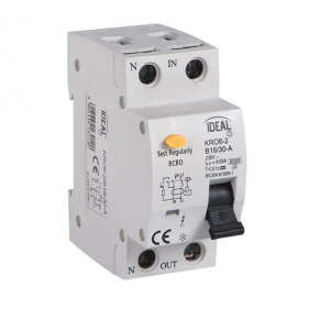 Obrázok pre Kanlux IDEAL Prúdový chránič s ističom KRO6-2/B25/30