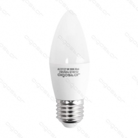 Obrázok pre LED žiarovka E27 9W/720lm , C37 , Studená biela