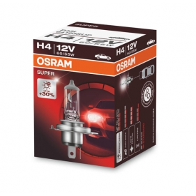 Obrázok pre OSRAM Halogénová Autožiarovka H4 SUPER OSUP4 , 12V , 60/55W + 30% svietivosti