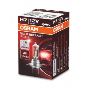 Obrázok pre OSRAM Autožiarovka H7 Night Breaker Silver +100% svietivosti