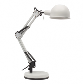 Obrázok pre LED kancelárska stolná lampa PIXA KT-40-W E14 , Biela
