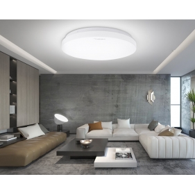 Obrázok pre Led Ceiling kruhový biely LIGHT04 12W/840lm , 255mm , Teplá biela