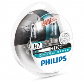 Obrázok pre PHILIPS Halogénová Autožiarovka H7 X-treme Vision DUO , 12V , 60/55W , PX26d S2 + 130% svietivosti