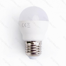 Obrázok pre LED žiarovka E27 9W/720lm , glóbus G45 , Studená biela