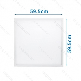 Obrázok pre Led Panel štvorcový biely 40W/3600lm 595x595x9mm Studená biela E5