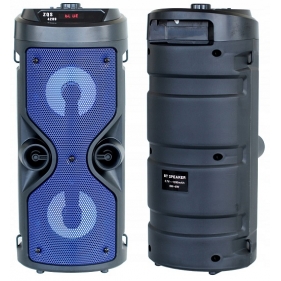 Obrázok pre Multifunkčný prenosný bezdrôtový reproduktor Wireless / Speaker X-BASS modrý s diaľkovým ovádaním 