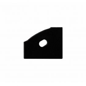 Obrázok pre Koncovka pre rohový profil MiniLUX Ľavá - čierna