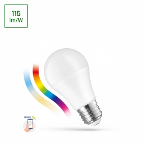 Obrázok pre SMART LED žiarovka E27 13W/1500lm , klasik A60 , RGB+CCT