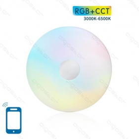 Obrázok pre SMART Led Ceiling kruhový biely 18W/1300lm , 340mm , RGB+CCT