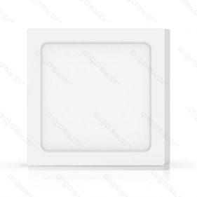 Obrázok pre Led Panel štvorcový biely prisadený 12W/960lm 173mm IK03 Neutrálna biela - Back lit