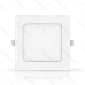Obrázok pre Led Panel štvorcový biely 6W/420lm 120mm IK03 Neutrálna biela - Back lit