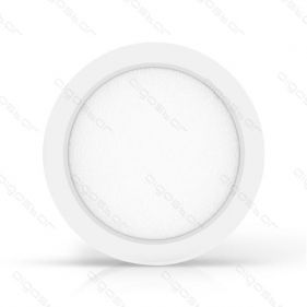 Obrázok pre Led Panel kruhový biely prisadený 18W/1530lm 226mm IK03 Studená biela - Back lit
