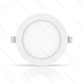 Obrázok pre Led Panel kruhový biely 9W/675lm 145mm IK03 Studená biela - Back lit