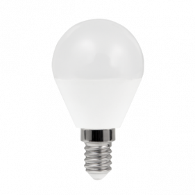 Obrázok pre LED žiarovka E14 6W/475lm , glóbus , Studená biela
