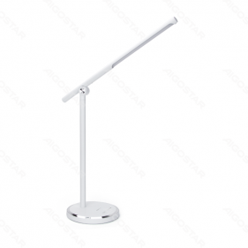 Obrázok pre LED stolná lampa stmievateľná LIGHT13 8W/300lm s USB nabíjaním , Biela