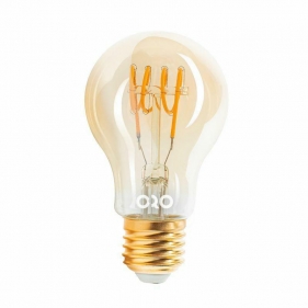 Obrázok pre Stmievateľná LED žiarovka E27 4W/200lm , A60 XLED AMBER , Teplá biela