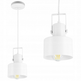 Obrázok pre Závesný luster 1xE27/230V/Biela