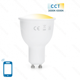 Obrázok pre SMART Led žiarovka GU10 7W/450lm , CCT 