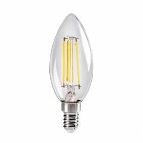 Obrázok pre Kanlux LED žiarovka E14 4,5W/470lm , svieca C35 LED vlákno , Neutrálna biela