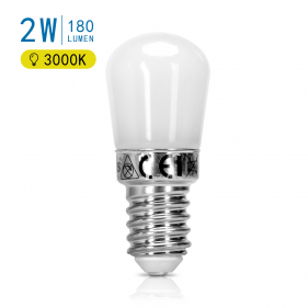 Obrázok pre LED žiarovka digestorová E14 2W/180lm , T22 , Teplá biela