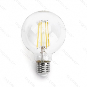 Obrázok pre LED žiarovka E27 4W/470lm , G80 LED vlákno , Studená biela