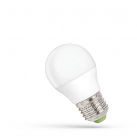 Obrázok pre Stmievateľná LED žiarovka E27 6W/520lm , glóbus G45 , Studená biela