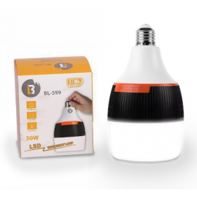 Obrázok pre LED núdzová žiarovka E27 30W , Studená biela