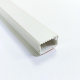Obrázok pre Elektroinštalačná plastová lišta biela samolepiaca 15x10mm 2m
