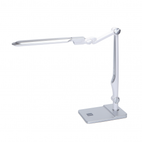 Obrázok pre LED stolná lampa stmievateľná 9W/950lm bielo-strieborná